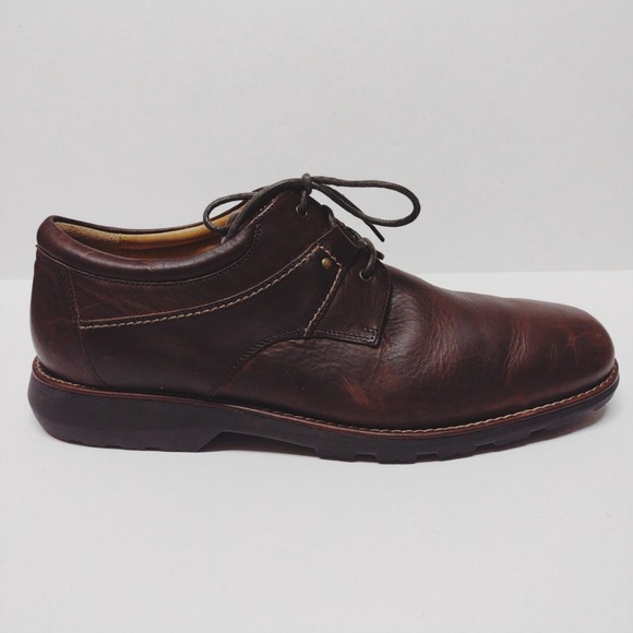Johnston & Murphy Mens 13M Tyndall Brown Leather Cap Toe Oxford‎ 020-7414 Dress main image 10